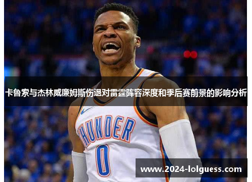 卡鲁索与杰林威廉姆斯伤退对雷霆阵容深度和季后赛前景的影响分析