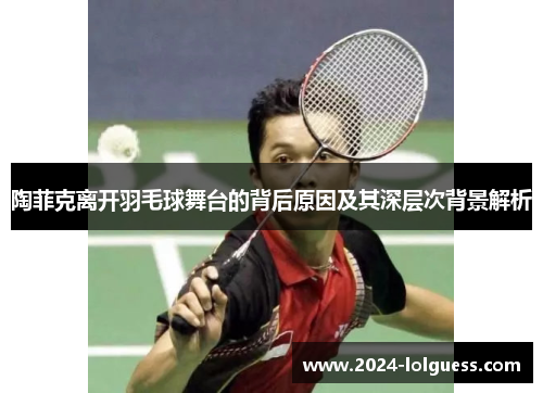陶菲克离开羽毛球舞台的背后原因及其深层次背景解析